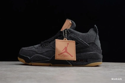 LEVI'S JORDAN 'BLACK' AIR AO2571-001 X 4 1117